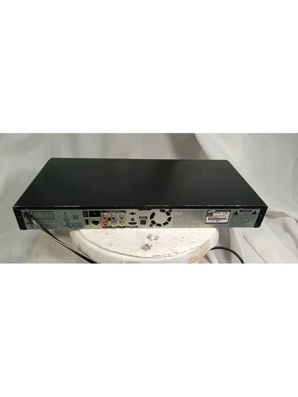 Samsung BD-P1600 Blu-Ray DVD CD Player 1080p Full HD HDMI USB Black Tested